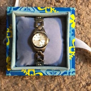 Roxy Silver Watch